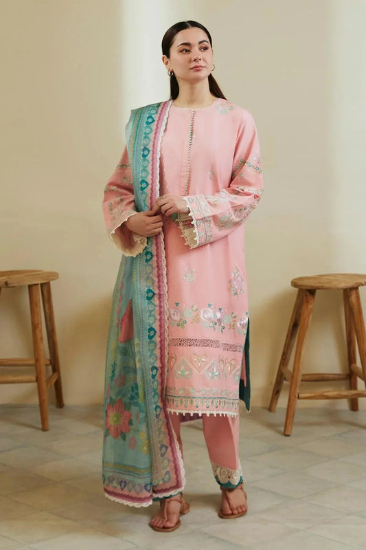 Ghani Luxury Full Embroidered Lawn Unstiched 3PC Suit