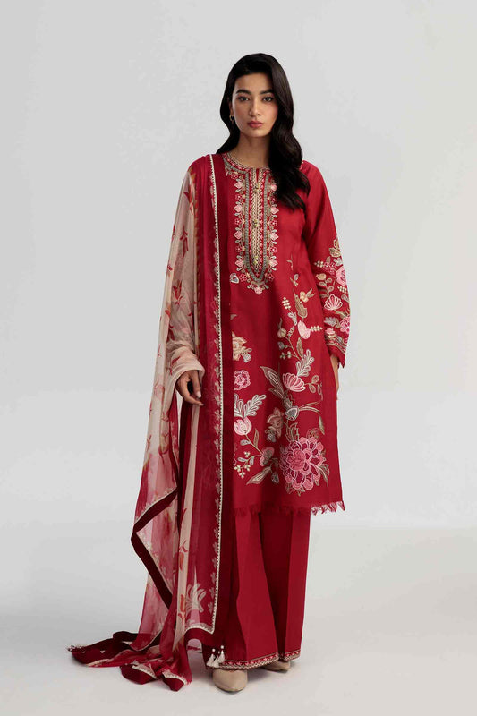 Ghani Luxury Full Embroidered Lawn Unstiched 3PC Suit