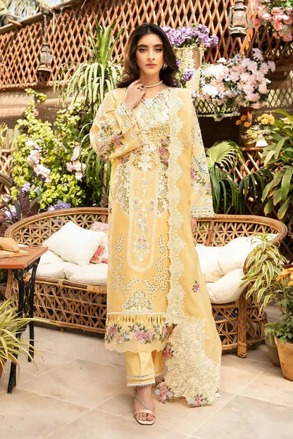GHANI-Luxury Full Embroidered Chikenkari Lawn Unstiched 3PC Suit