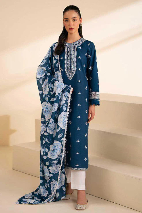 ASLING EMBROIDERED LAWN 3PC UNSTICHED