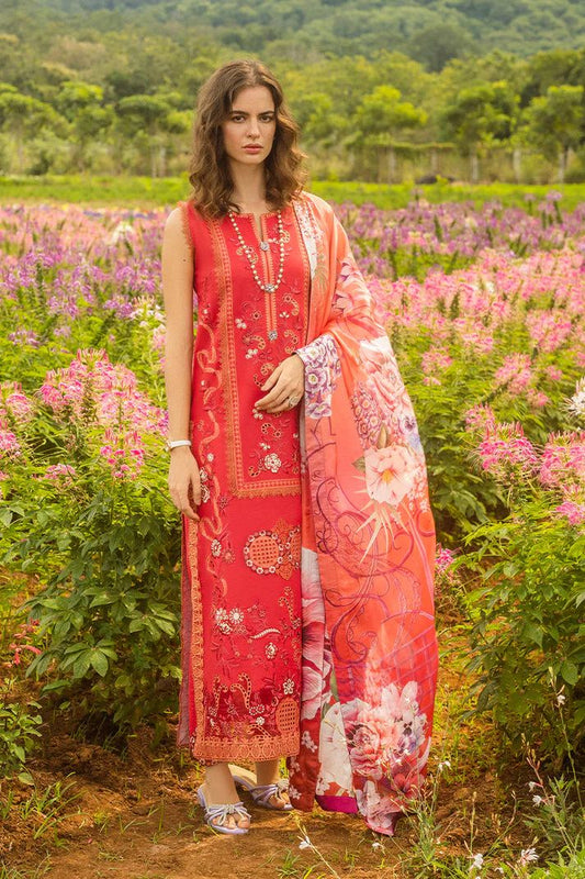 Ghani Luxury Full Embroidered Lawn Unstiched 3PC Suit