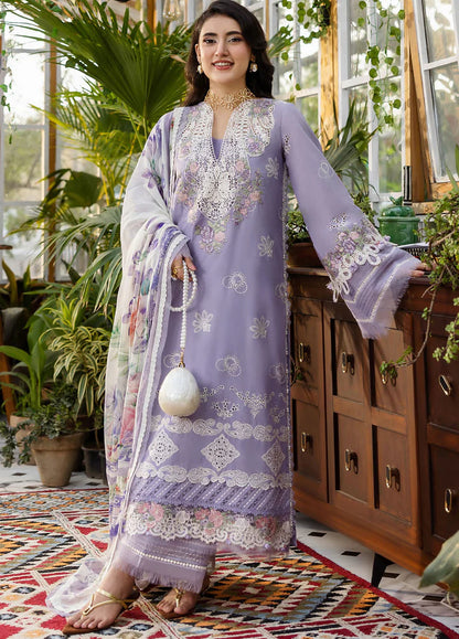 Ghani Luxury Full Embroidered  Chikenkari Lawn Unstiched 3PC Suit