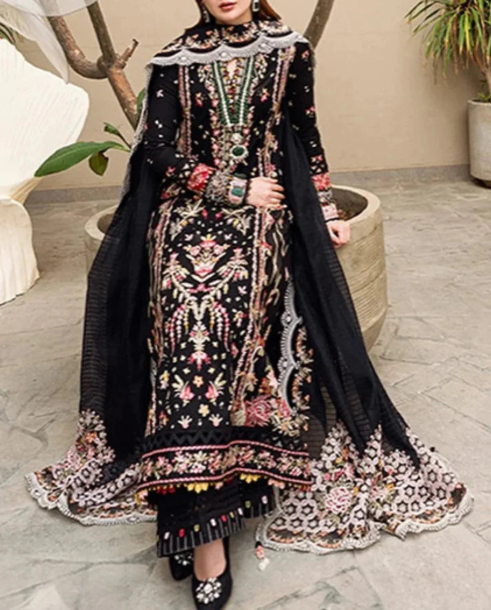Ghani Luxury Full Embroidered Lawn Unstiched 3PC Suit